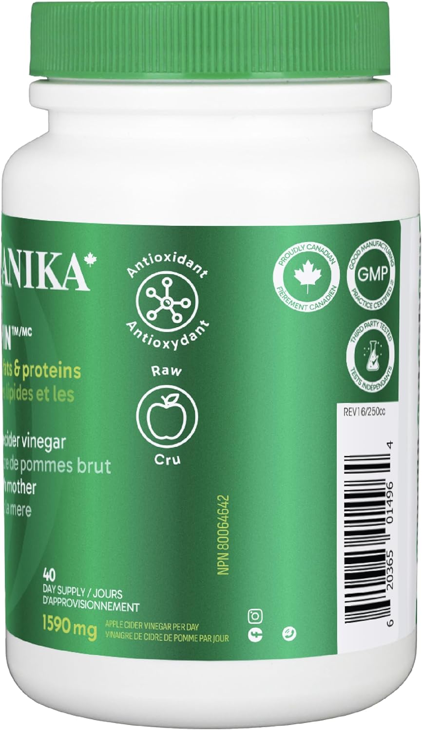 Organika 苹果酒（未精制）120 粒胶囊
