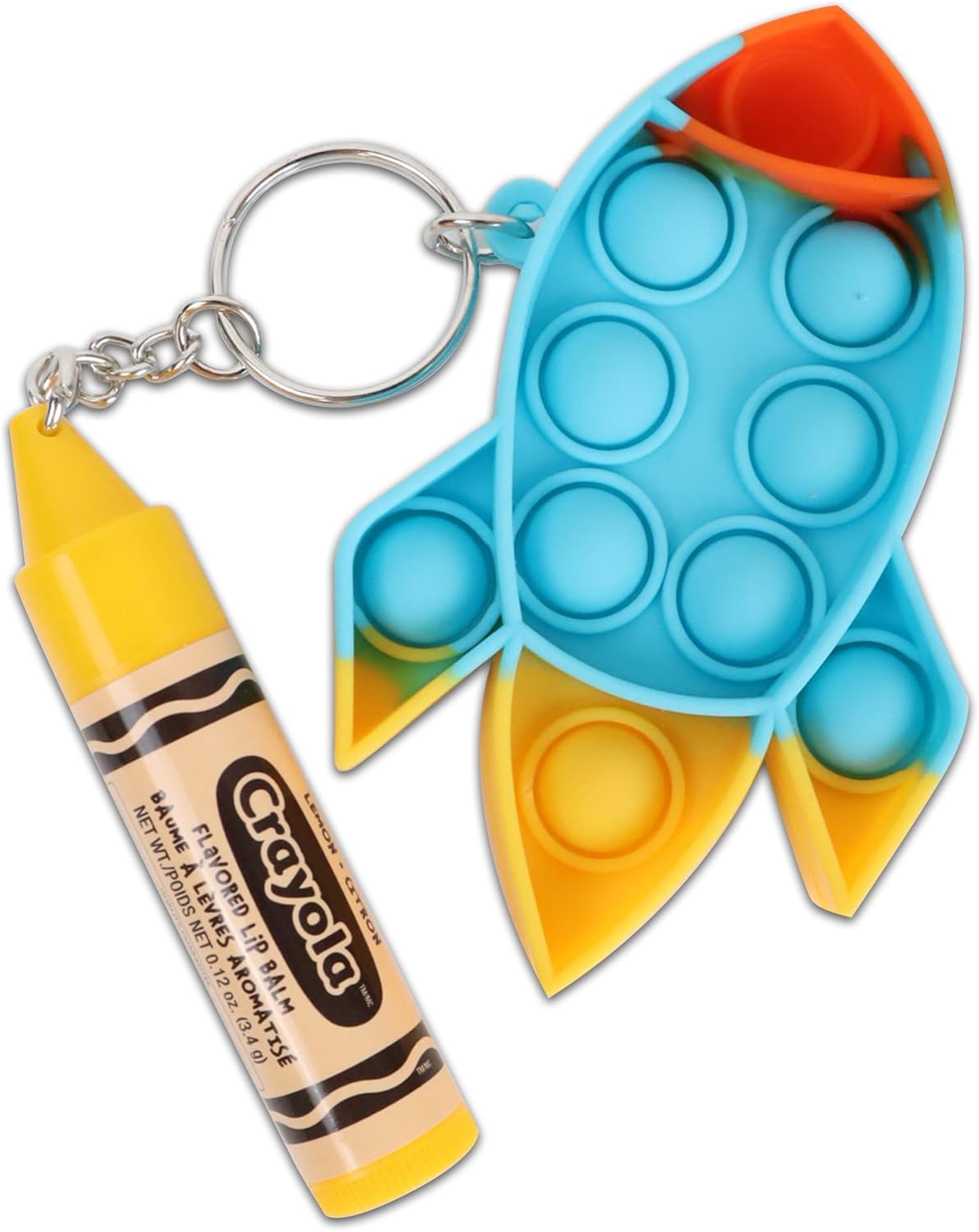 唇膏 POP IT 鑰匙圈 - 繪兒樂太空船