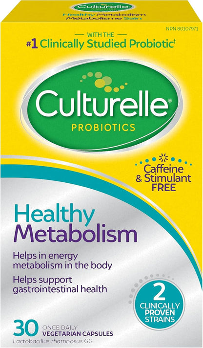 Culturelle 健康代谢，帮助维持健康代谢，支持身体健康，30 粒