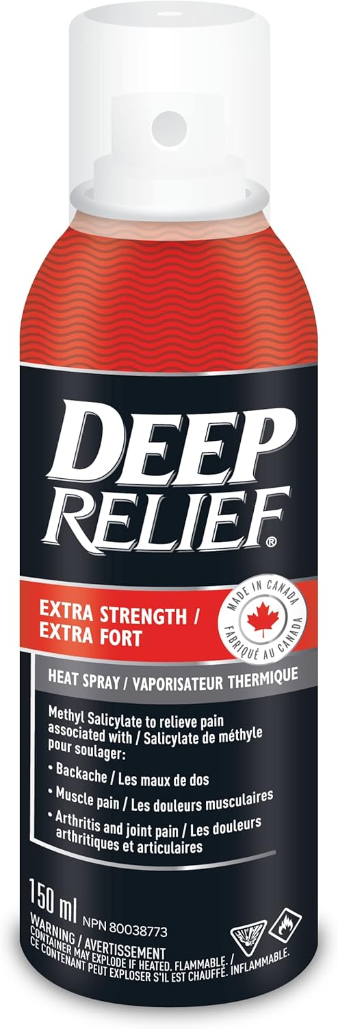 深层缓解超强热痛缓解喷雾，缓解肌肉和关节酸痛，150毫升