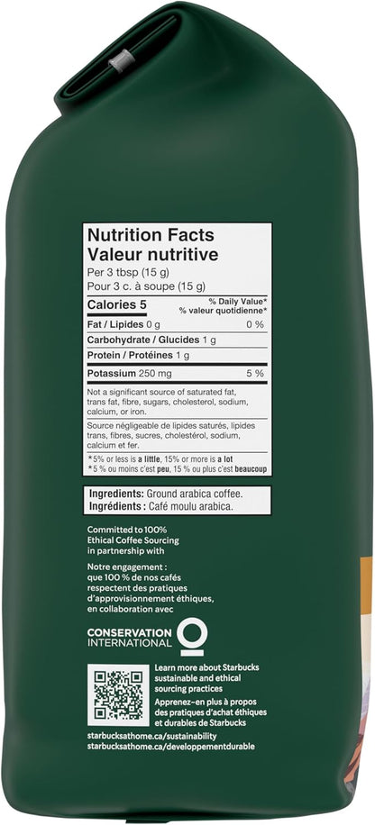 星巴克 True North 混合研磨咖啡，金黄色烘焙，793 克