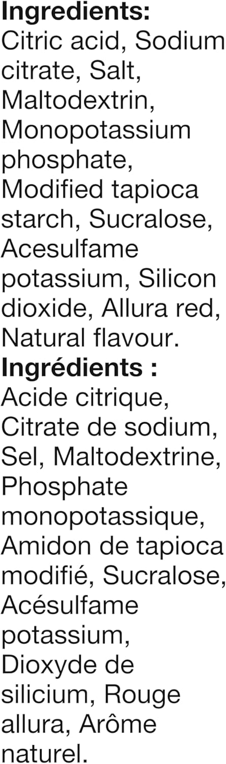 佳得樂零度電解質粉棒 - 水果賓治，零糖補水飲料混合物，10 包 - 隨時隨地快速運動補水的電解質
