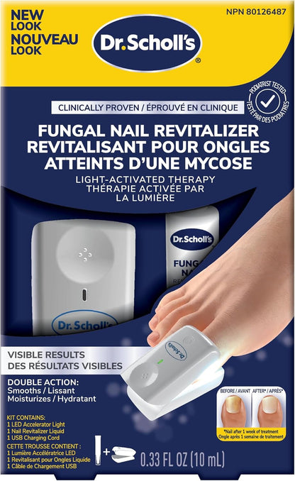 Dr. Scholl 光激活疗法真菌指甲修复套装