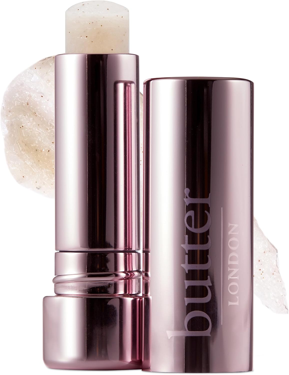 butter LONDON Lippy 唇部磨砂棒，糖霜奶油味 - 100% 天然糖基唇部去角質，4.25 g