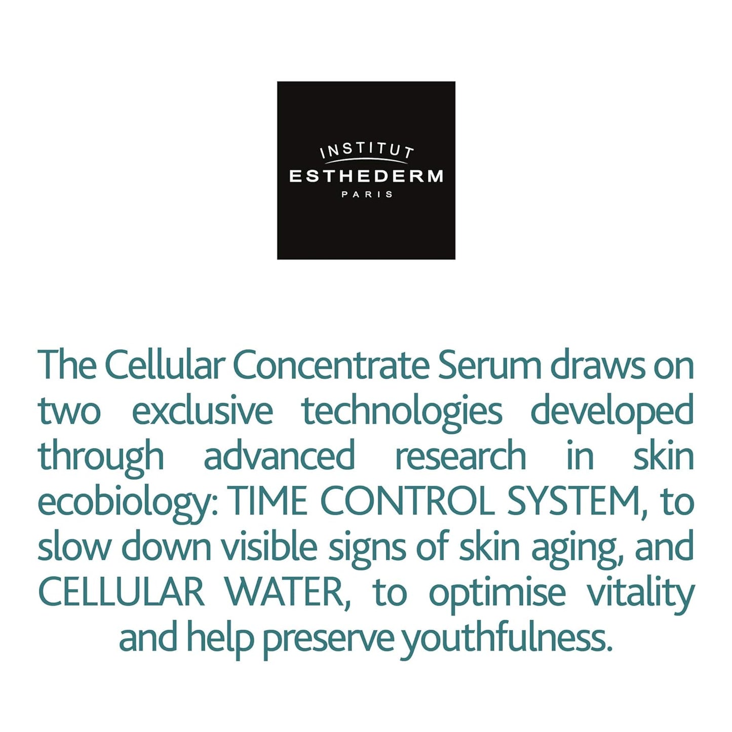 Institut Esthederm - Cellular Fundamental Concentrate - Hydrate, Soothe And Rebalance Skin, Skin Perfector - All Skin Types, 30 mL.