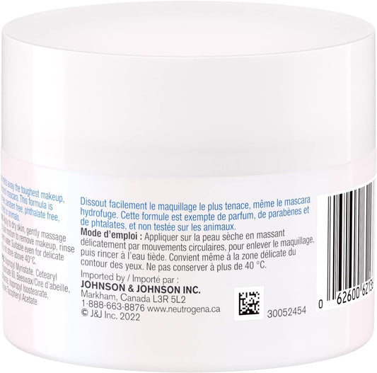 Neutrogena Cleansing Balm - Makeup Remover - Paraben Free Facial Cleanser - Fragrance Free, 74 grams