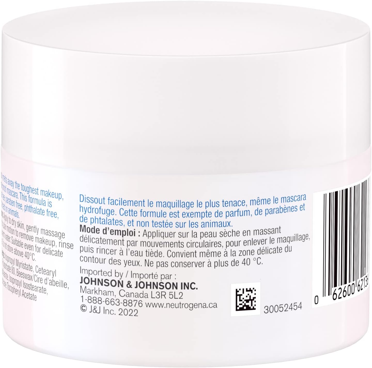 Neutrogena Cleansing Balm - Makeup Remover - Paraben Free Facial Cleanser - Fragrance Free, 74 grams
