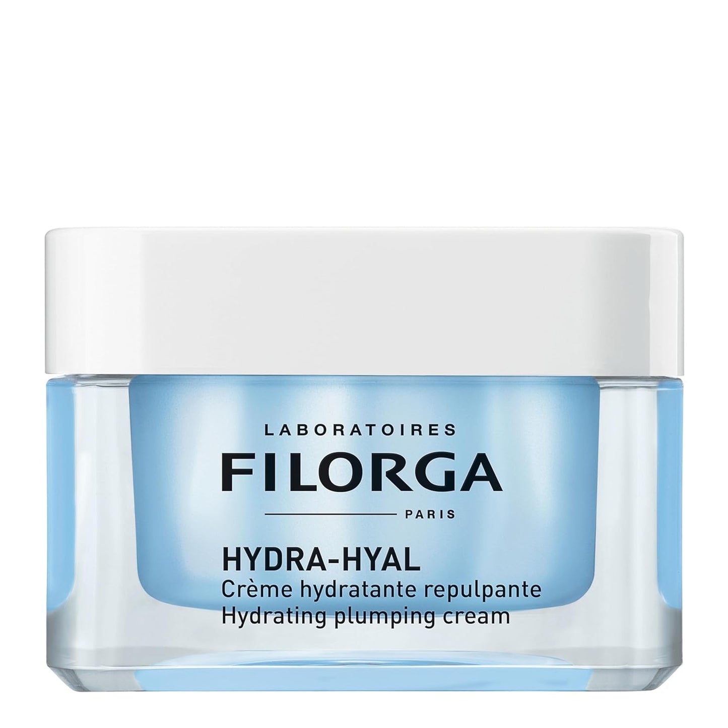 Filorga Hydra-Hyal Hydrating Plumping Cream - Anti Aging Face Cream For Normal To Dry Skin - With 5 Hyaluronic Acids - Refreshing Comfortable Creamy Texture - 50ml