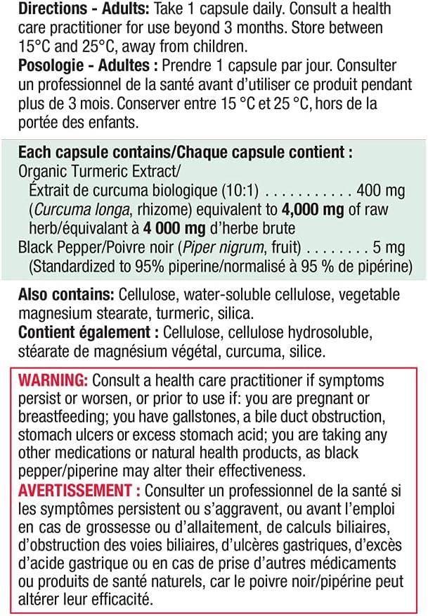High Absorption Turmeric with Black Pepper 4,000 mg - Non-GMO, Gluten-Free & Odourless Garlic 500mg 300 Softgels