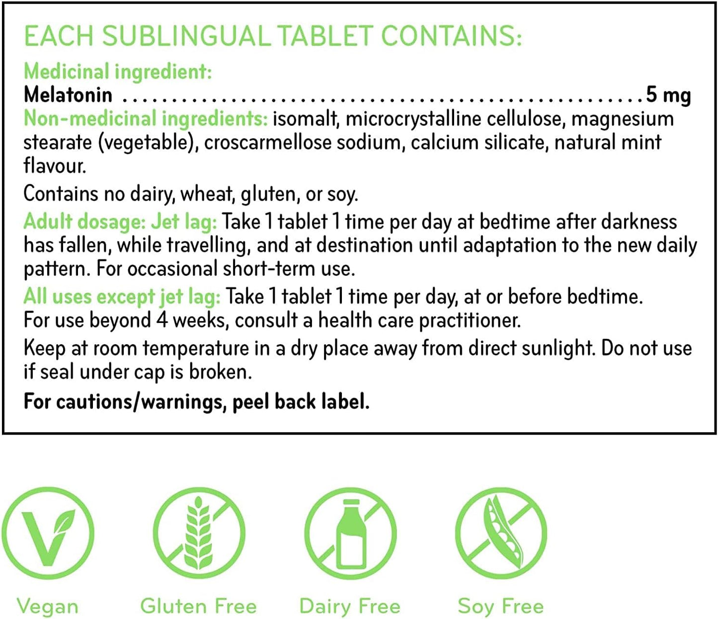 SISU 褪黑激素 5 毫克舌下片，薄荷味 90 片