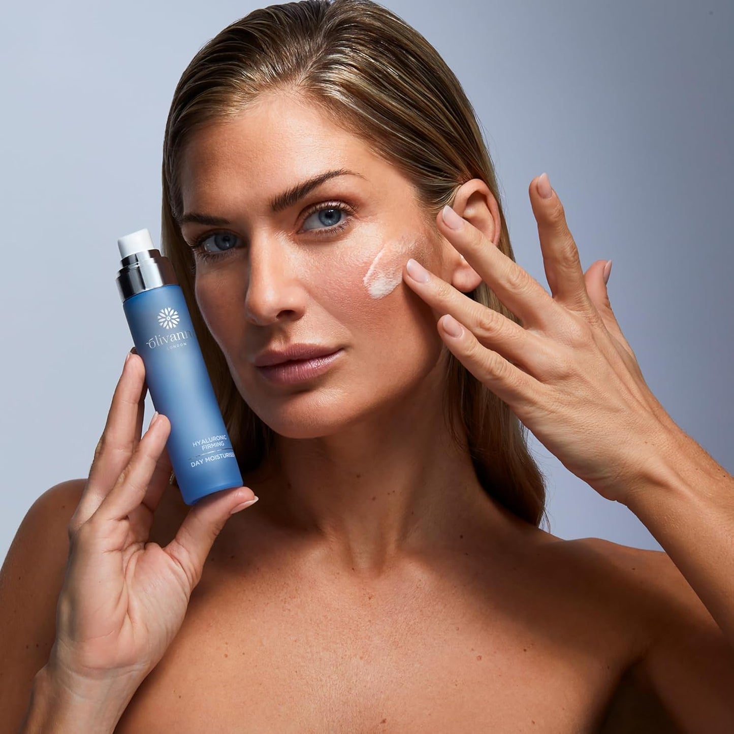 Olivanna Hyaluronic Firming Day Moisturiser - Hydrating Face Moisturizer for Restoring Elasticity and Boosting Hydration - 50 ml