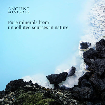 Ancient Minerals 镁油喷雾 ULTRA，含 MSM - 纯 Zechstein 外用氯化镁补充剂，添加 OptiMSM 功效 - 补充装 33.8 盎司（1 升）