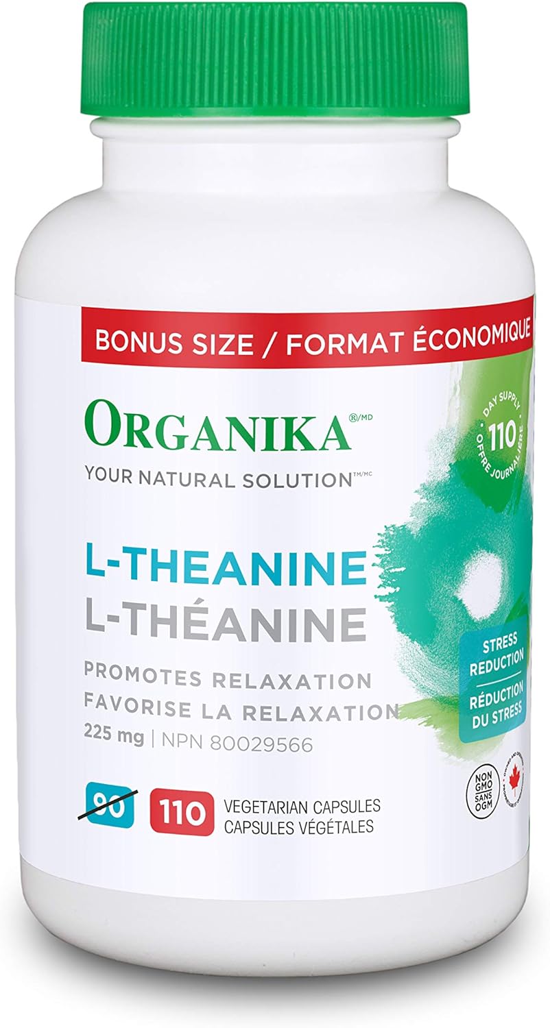 Organika 肌醇 (肌醇) + L-茶氨酸：细胞反应、情绪平衡和放松支持