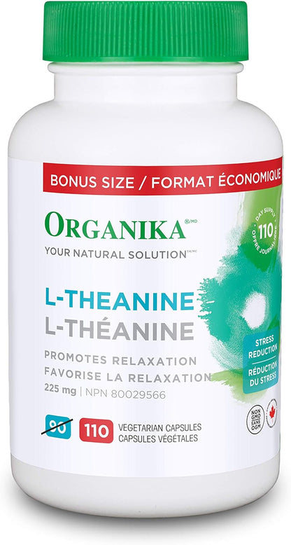 Organika 肌醇 (肌醇) + L-茶氨酸：细胞反应、情绪平衡和放松支持
