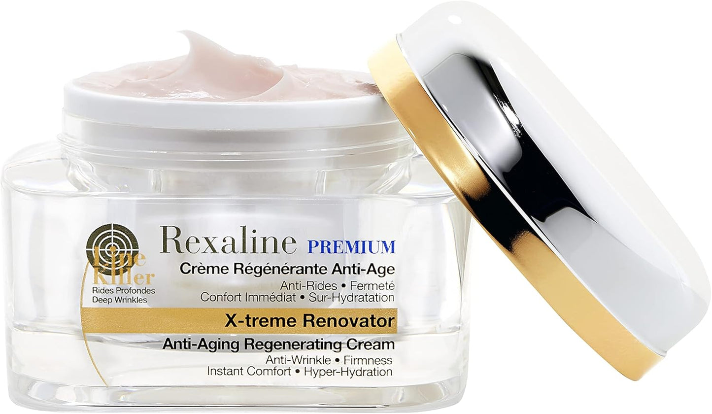 Rexaline Line Killer X-Treme Renovator Anti-Aging Regenerating Cream Cream Unisex 1.69 oz
