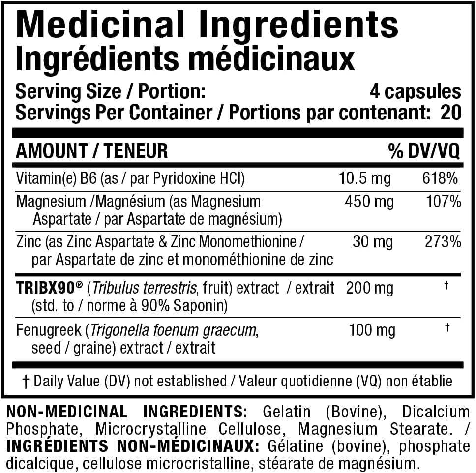 ALLMAX TESTOFX LOADED 80粒胶囊