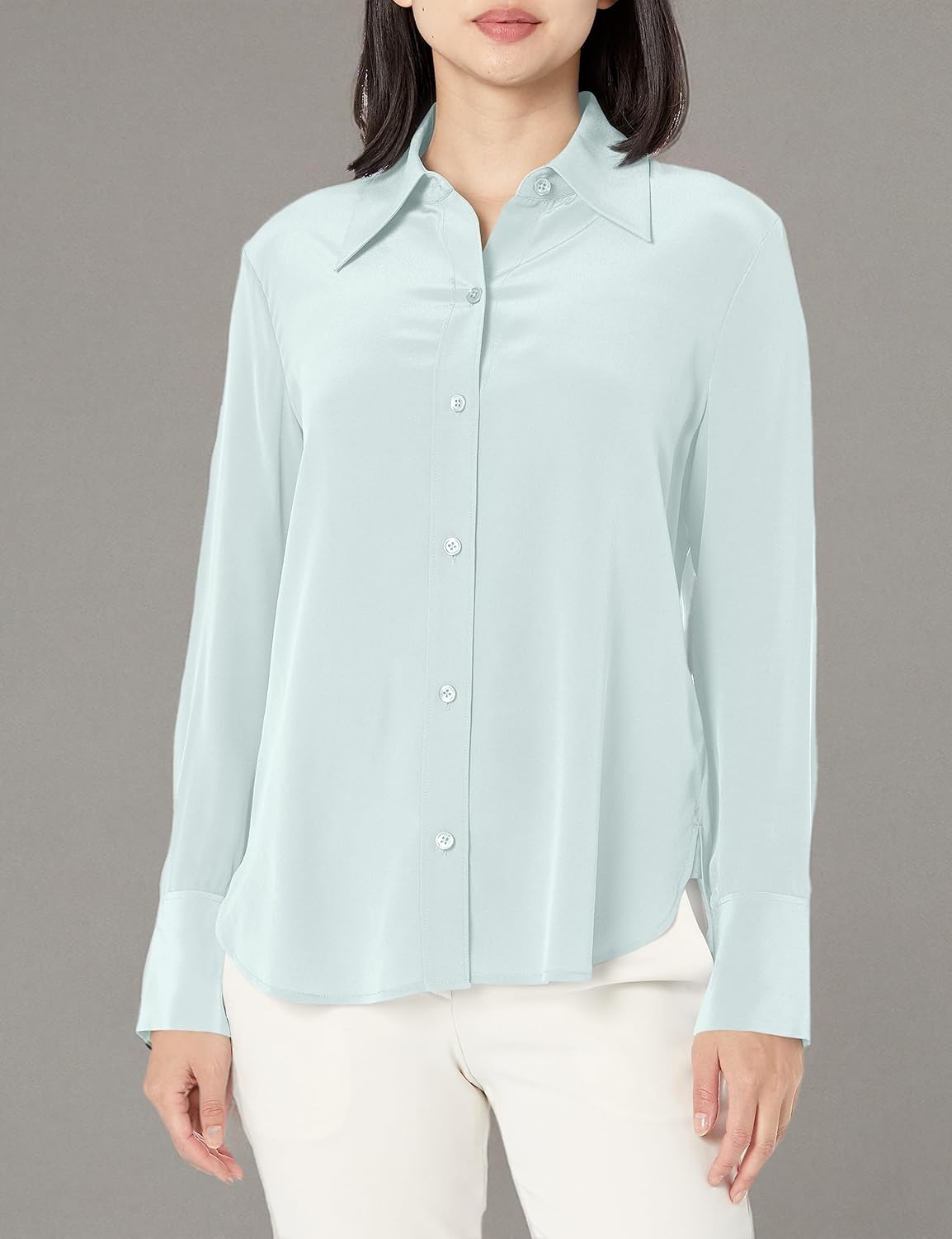 Equipment 女款 Leona 上衣（Wan BlueShirt）