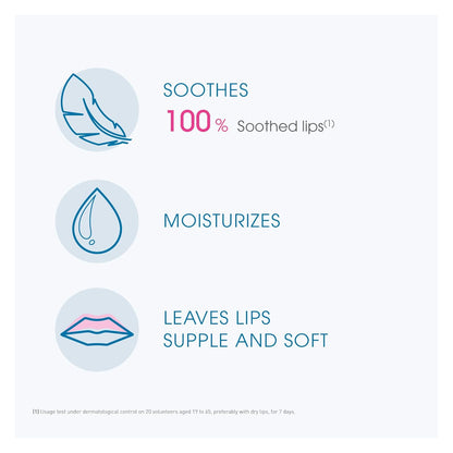 Bioderma Atoderm 唇膏，舒缓保湿润唇膏，适用于干燥和皲裂的嘴唇（2 件装）