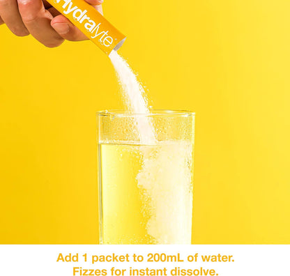 HydraLyte Electrolyte Powder, Low Sugar Electrolyte Packets Designed for Rapid Hydration, Safe Hydration for All Ages - Made with All Natural Ingredients, 30 Servings, Tropical Variety