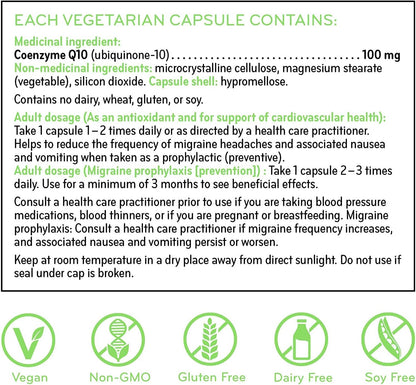 SISU 维生素 B12 1000 微克甲钴胺，180 片 & 辅酶 Q10 100 毫克 100 VC（1 包）