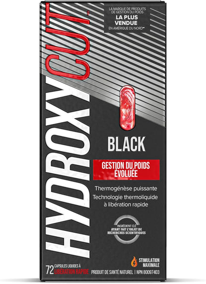 Hydroxycut 男女通用减肥药，Hydroxycut Black，减肥补充剂，减肥能量丸，减肥新陈代谢促进剂，减肥能量补充剂，72 粒