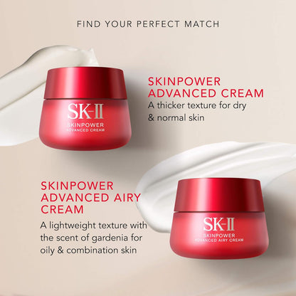 Skinpower Advanced Airy Cream by SK-II for Women - 2.7 oz Cream