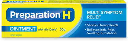Preparation H 多症状痔疮治疗软膏（含Bio-Dyne），50克装 & 多症状痔疮治疗霜（含Bio-Dyne），25克装