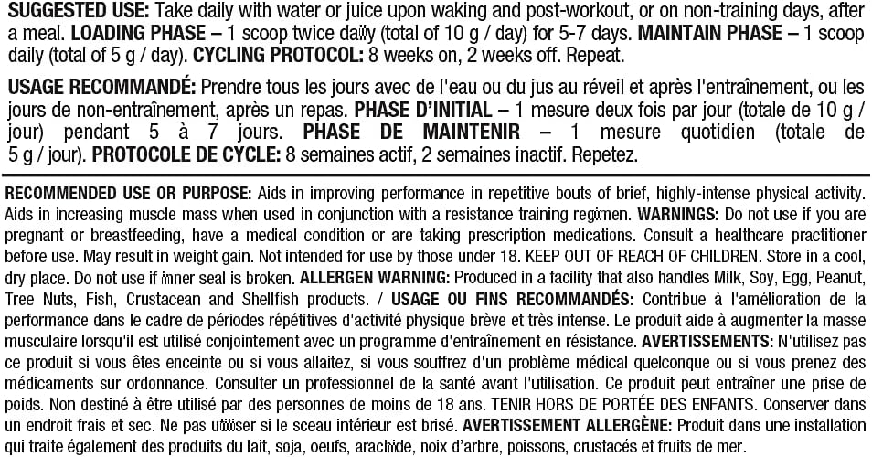 ALLMAX Nutrition - 肌​​酸粉 - 100% 纯微粉化肌酸一水合物 - 医药级肌酸，1000 克，1000 克