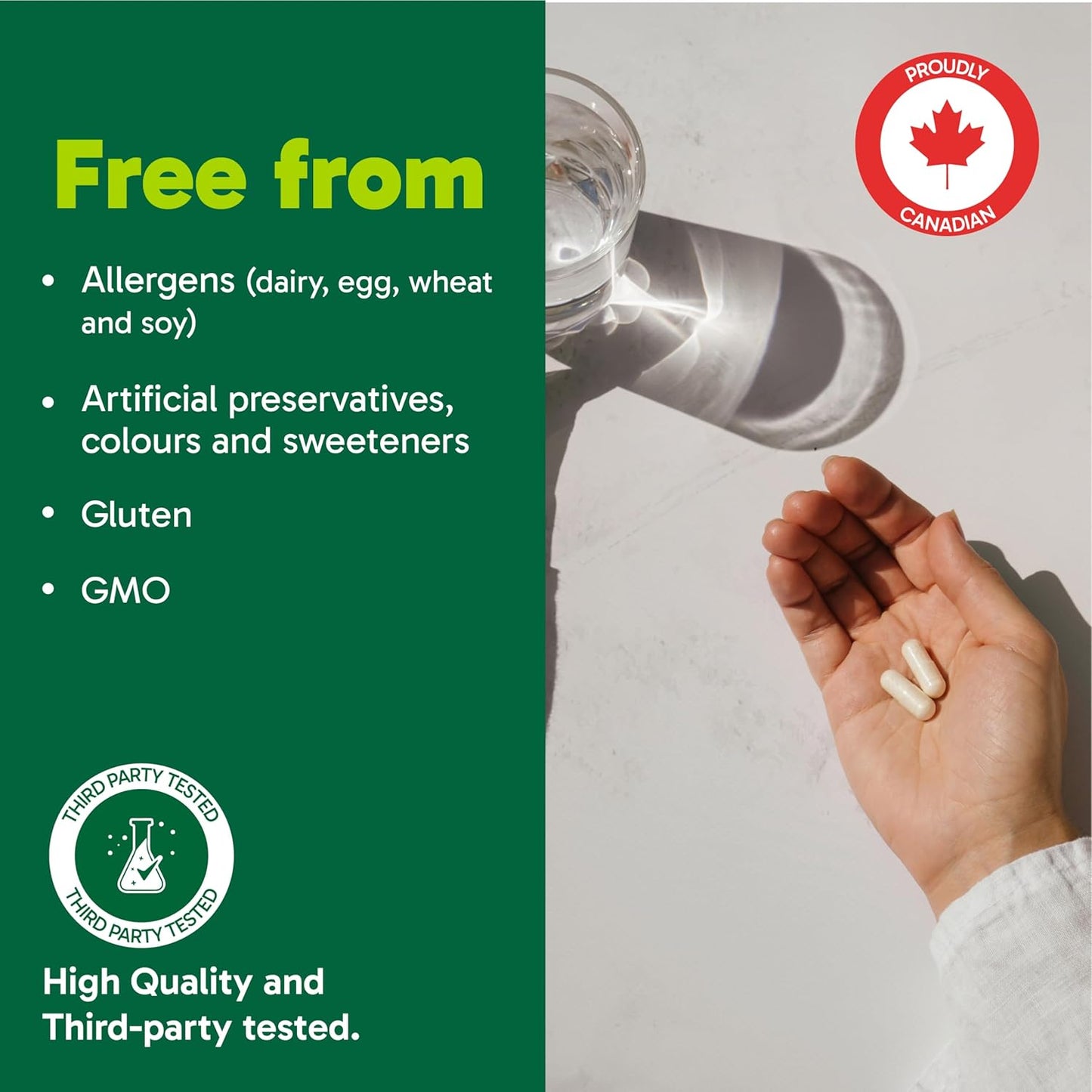 Organika Full Spectrum Plant Enzymes- Helps Break Down Carbs, Fat, Protein, Dairy- 260 vcaps