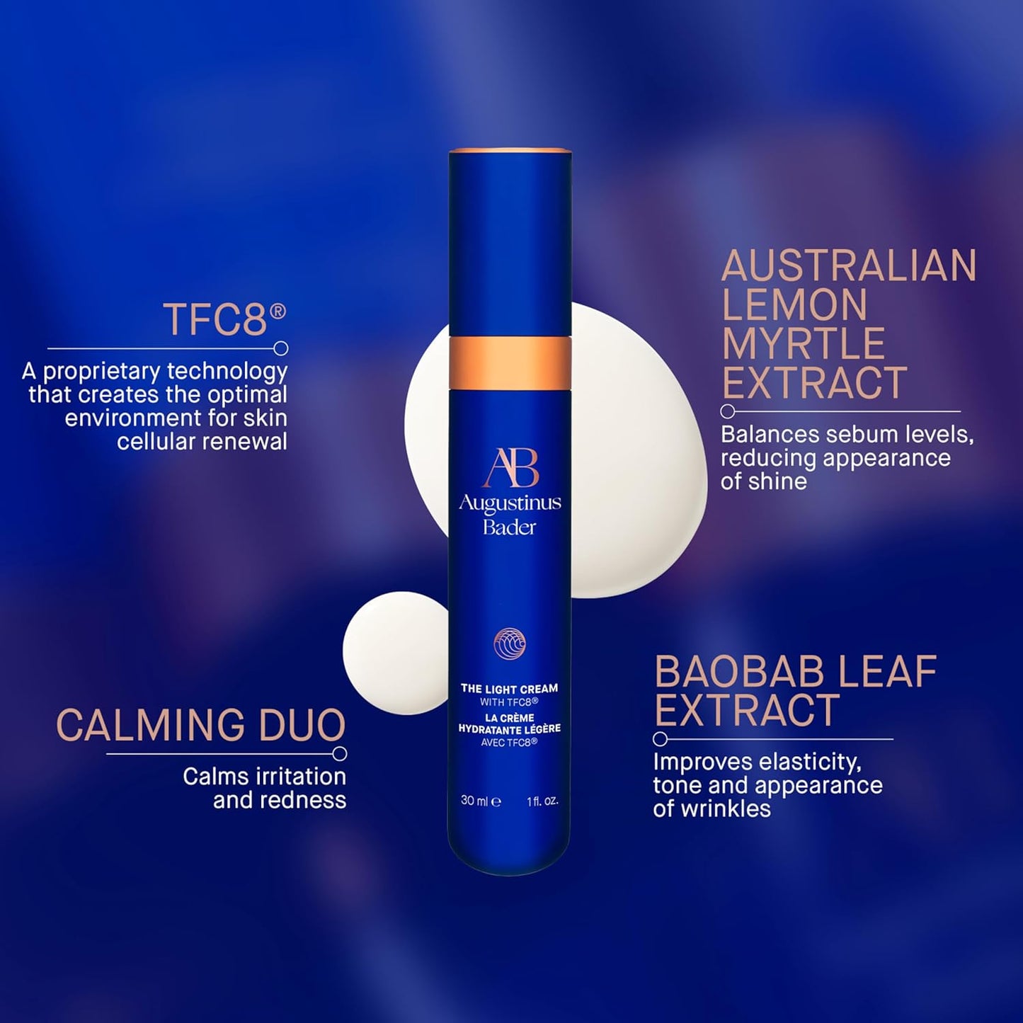 Augustinus Bader 轻盈面霜 男女通用 1 盎司