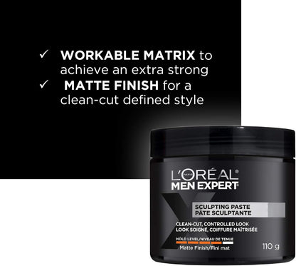 L'Oréal Paris Men Expert Sculpting Paste | Hydra Energetic Face Cream