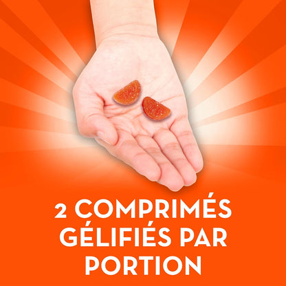 Align 肠道健康与免疫益生元 + 益生菌软糖，男女适用，有助于维持身体健康和免疫功能，柑橘味，50 粒