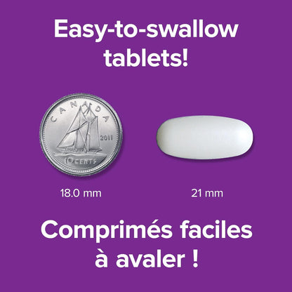 Webber Naturals 檸檬酸鈣，120 片，高吸收率，有助於支持骨骼和牙齒，純素