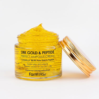 Farm Stay FarmStay 24K Gold and Peptide Perfect Ampoule Cream Cream Women 2.7 oz