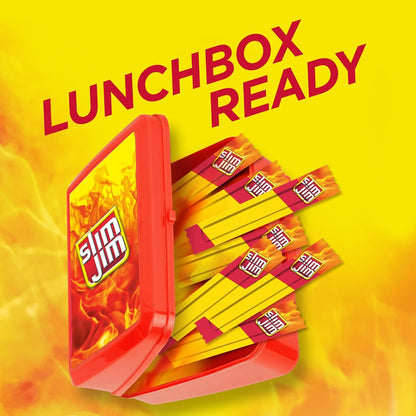 Slim Jim 煙燻零食棒 食物儲藏包 原廠 46 支 0.28 盎司棒（46 支）