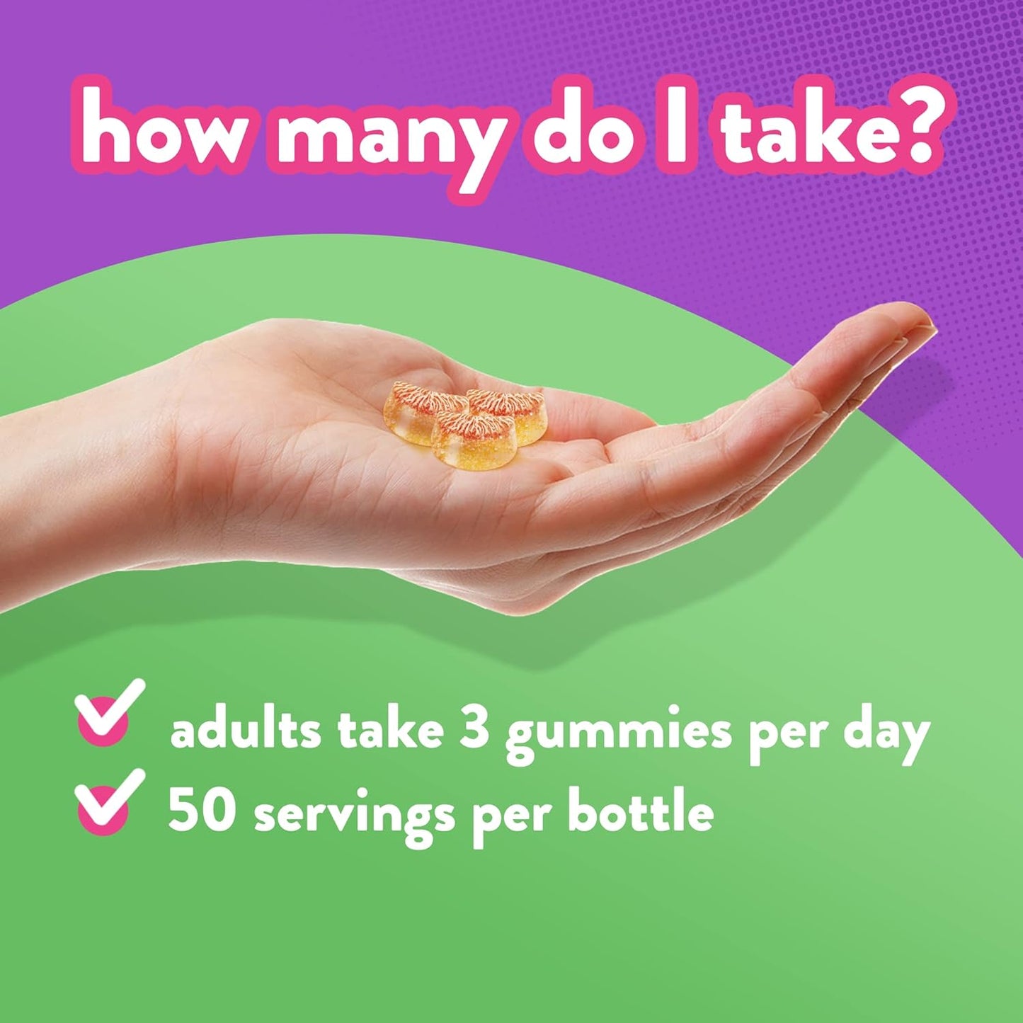 Vitafusion Power C 成人維生素軟糖，抗氧化劑1，免疫功能2，150 顆（1.5 個月用量），包裝可能有所不同。