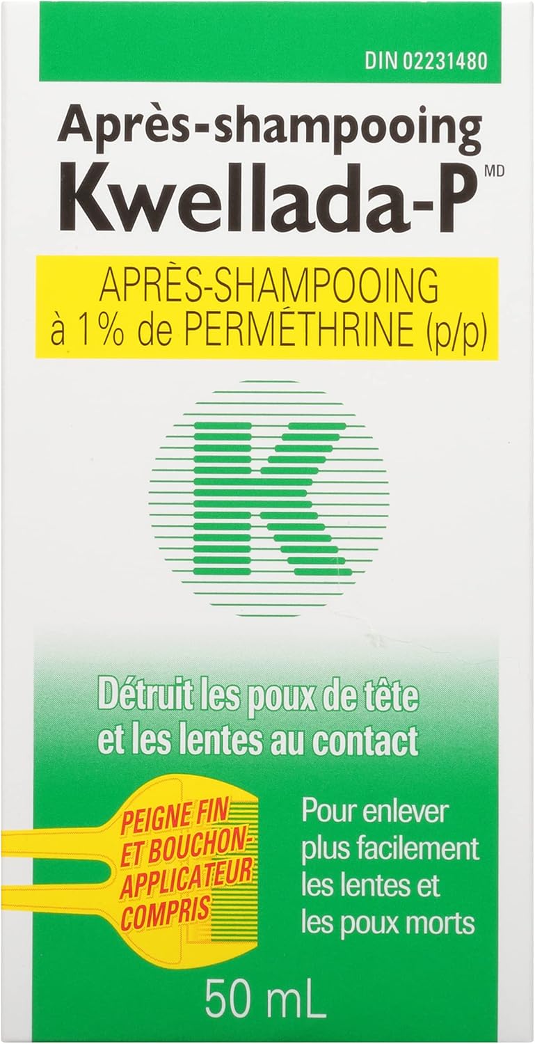 Kwellada P 乳霜漱口水，50克 - 单次使用，可杀死疥疮、螨虫及其虫卵