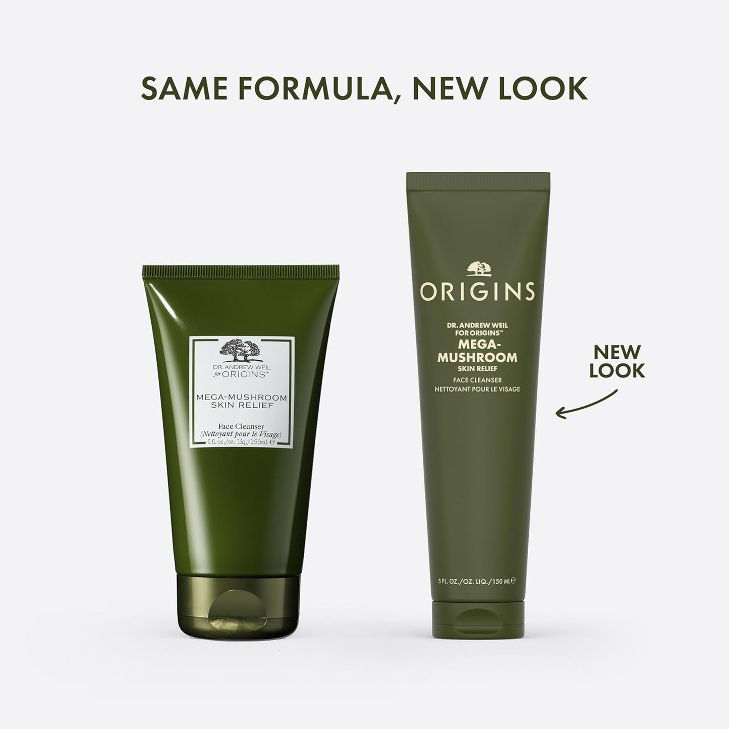 Origins 超级蘑菇洁面乳 | 适合敏感肌肤 | 含灵芝，150 毫升