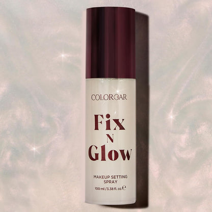 Colorbar Fix N Glow Spray - 定妝噴霧 - 超細噴霧鎖妝 - 輕盈保濕和遮瑕 - 100 毫升