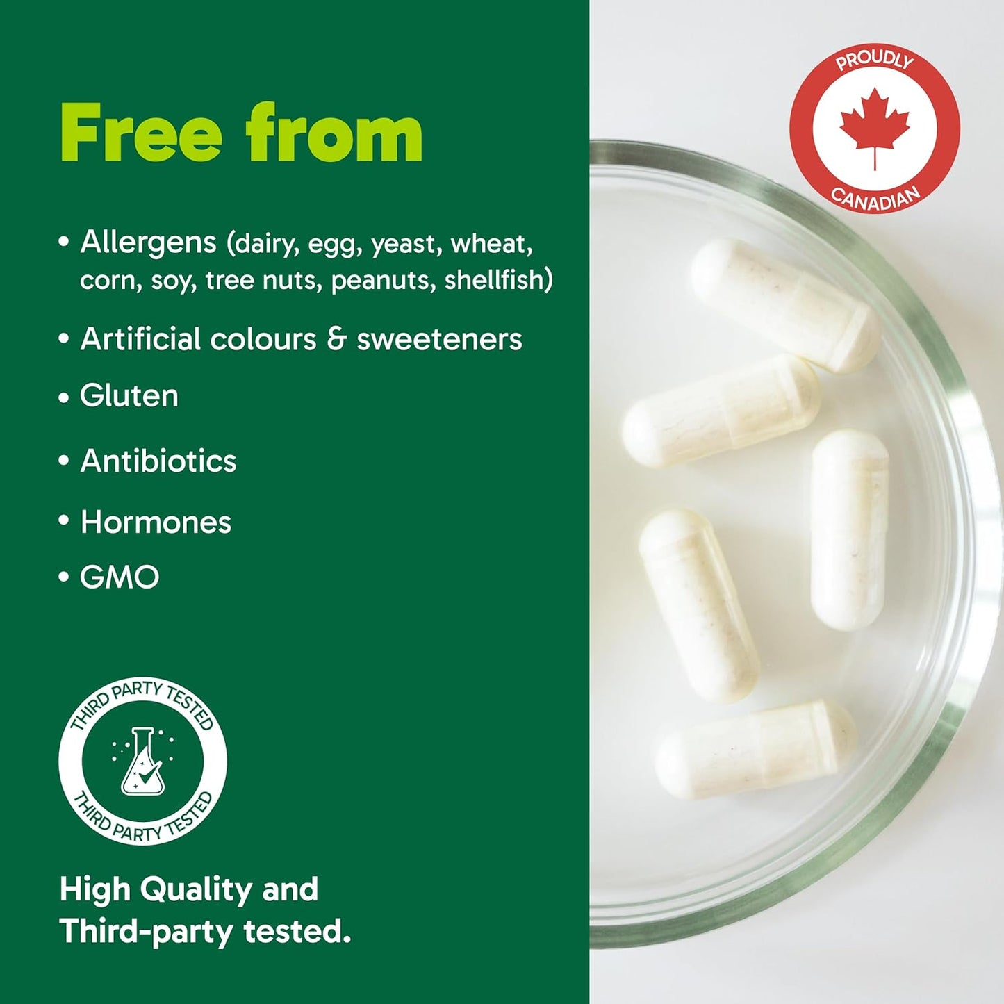 Organika 加拿大製造海洋膠原蛋白膠囊 - 鮭魚膠原蛋白 - 皮膚、頭髮和指甲支撐 - 優質採購 - 90 粒膠囊