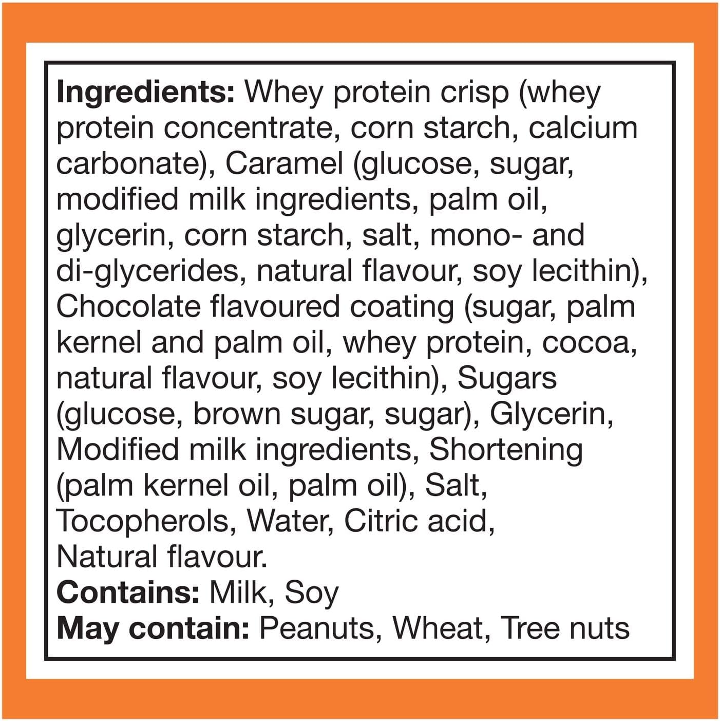 佳得乐乳清蛋白棒 - 巧克力焦糖味，12 条，960 克