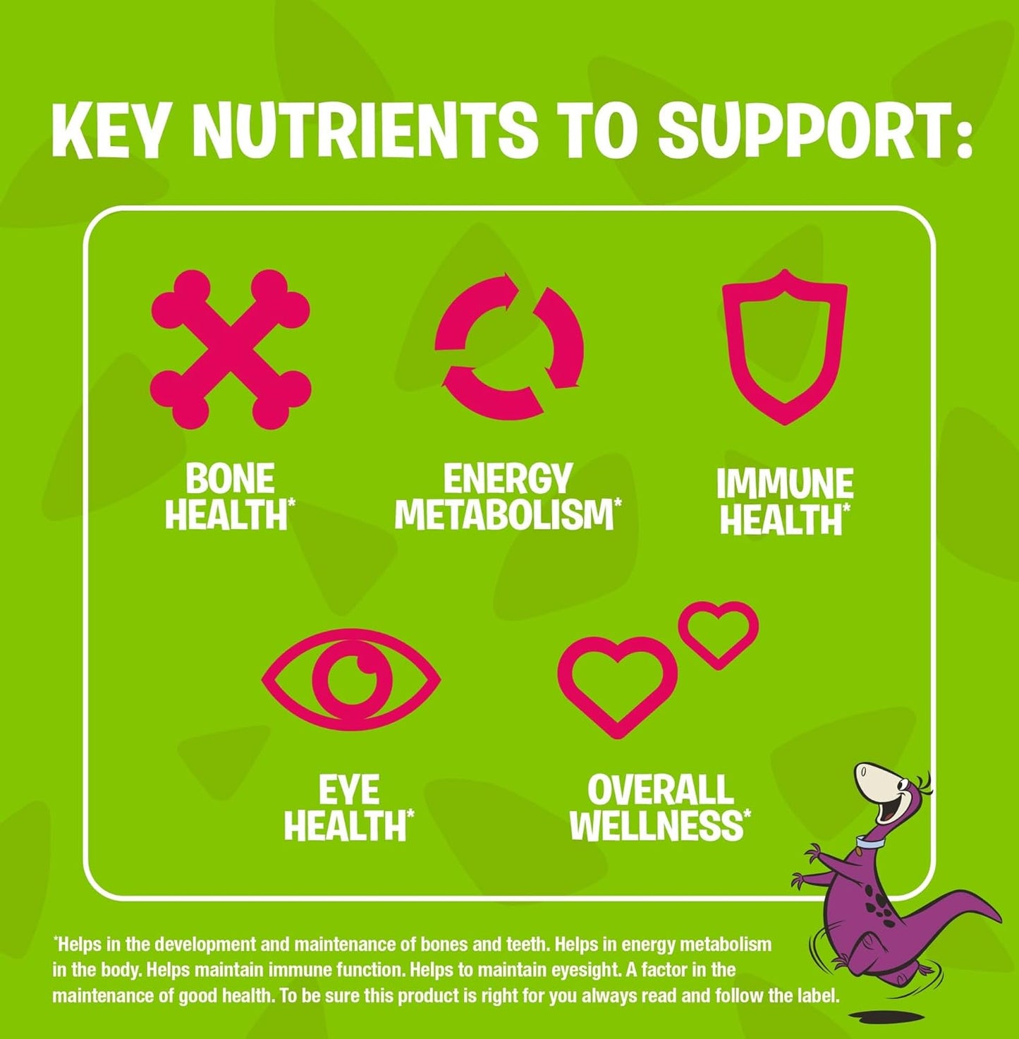 FLINTSTONES Complete Chewable Multivitamin for Kids, Aspartame-Free, with Vitamin A, C6, B12, C, D, e, & Calcium 80 count