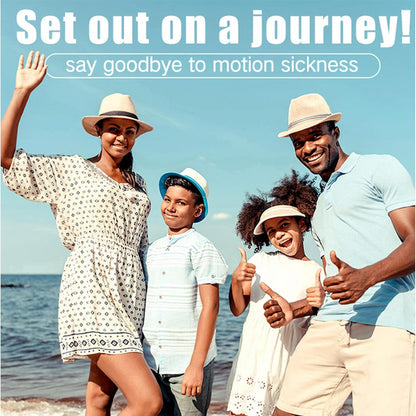 Hionfurt 32 片晕船贴，适用于游轮、汽车、轮船、飞机和其他形式的运动，晕船贴不瞌睡且有效，持续 72 小时
