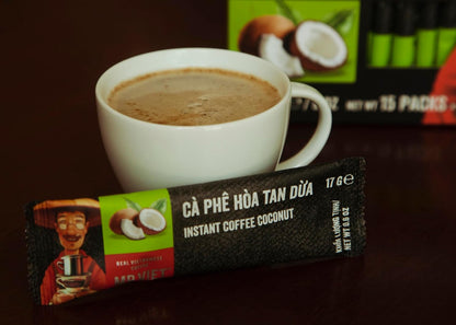 Mr.Viet 椰子速溶咖啡 15 包