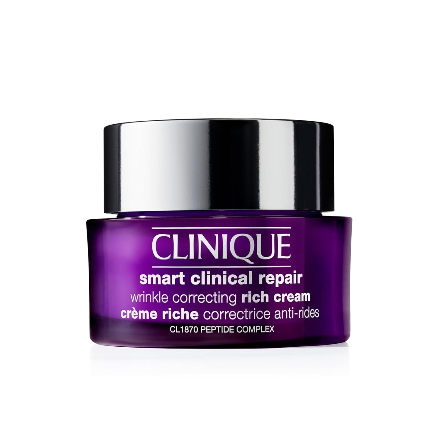 Clinique Smart Clinical Repair Wrinkle Correcting Rich Face Cream with Peptides + Hyaluronic Acid | Anti-Aging + Hydrating, 45ml