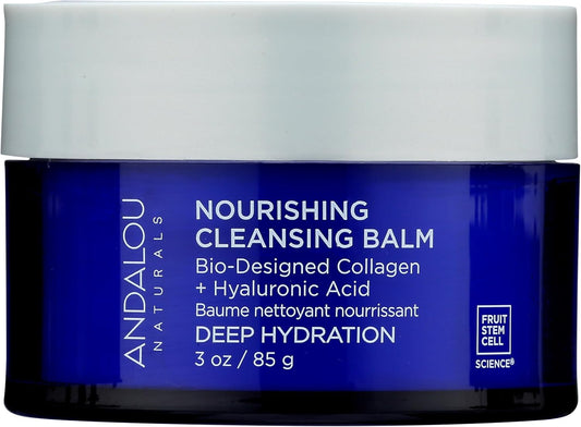 Andalou Naturals Deep Hydration Cleansing Balm, 3 FZ