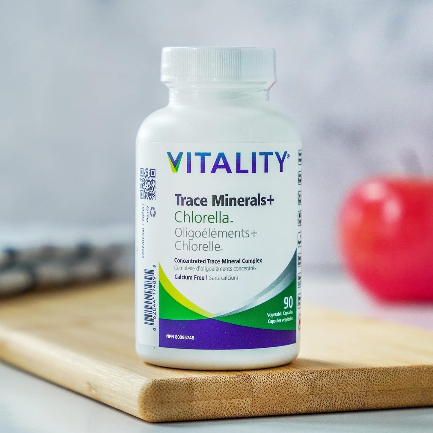VITALITY 微量礦物質 + 小球藻 | 90 粒植物膠囊（90 天）