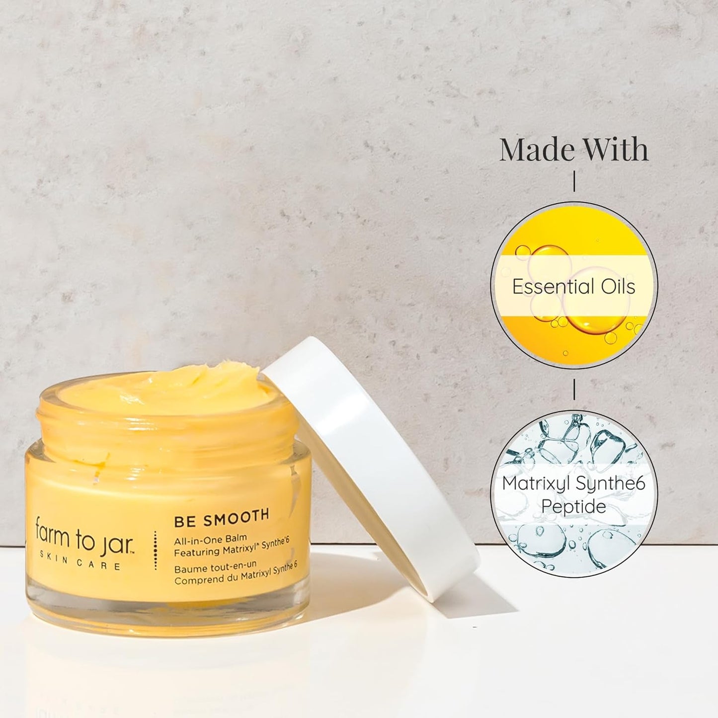 Aloette Be Smooth 多效合一润肤霜，男女适用 - 身体保湿霜，适用于干性皮肤、细纹和皱纹 - 含精油的护肤霜，令肌肤紧致、柔软、自然亮泽，1 液体盎司