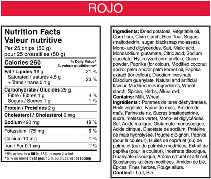 Pringles® Hot Ones 洛斯卡连特斯红薯味薯片 156 克