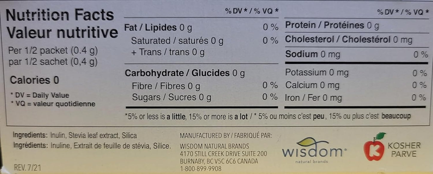 SweetLeaf Natural Stevia Extract 35 Count